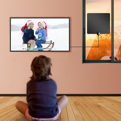 Smart TV Indoor Digital TV Antenna with IEC/F Male Connector Type and V.S.W.R 1.5 1 Max