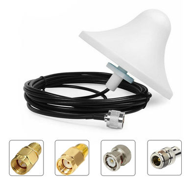 130*204 mm Dia 360° Horizontal Beamwidth Indoor Directional Omni GSM 3G WiFi 4G Ceiling Antenna