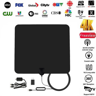 High Frequency Indoor DVB T2 HDTV Digital TV Antenna for VHF 174-240MHz/UHF 470-862MHz