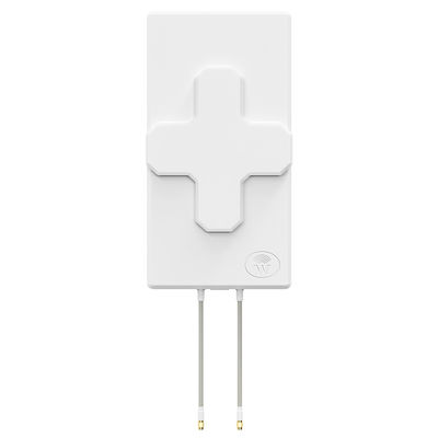 50Ω Input Impendence 25dBi 698-2690MHz 4G/LTE MIMO Panel Antenna with 210*210 Dimension
