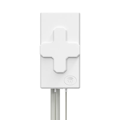50Ω Input Impendence 25dBi 698-2690MHz 4G/LTE MIMO Panel Antenna with 210*210 Dimension