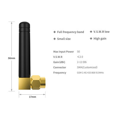 2.4GHz 5GHz Dual Band Omni Directional Receiver Wireless Antenna with 50 Mile Range