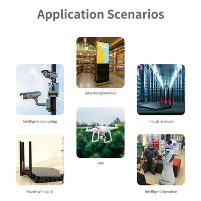 TPEE 5dB 4G 5G 2.4G 5.8G Rubber Router Antenna Wifi Dual Band Wifi 6 Indoor Duck Antennas
