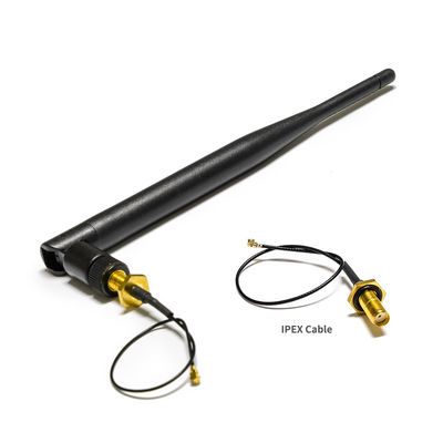 TPEE 5dB 4G 5G 2.4G 5.8G Rubber Router Antenna Wifi Dual Band Wifi 6 Indoor Duck Antennas
