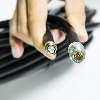 LMR400 RF Coaxial Cable Assembly with N-Male to SMA-Male Plug 50 OHM Input Impedance