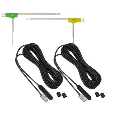 10dBi Gain Japan Wireless DAB ISDB-T DVB-T Car Film VHF UHF Car Digital TV Antenna