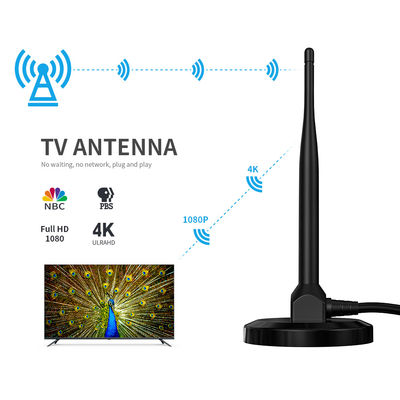 DVB-T Indoor TV Antenna with Frequency Range of 174-230/470-862 MHZ and VSWR 2.0