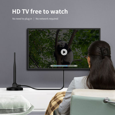 DVB-T Indoor TV Antenna with Frequency Range of 174-230/470-862 MHZ and VSWR 2.0