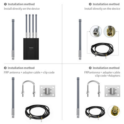 Vertical Polarization LoRa/LPWAN Antenna 6dBi 8dBi 10dBi High Gain Fiberglass Antenna