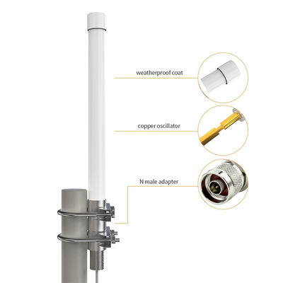 Outdoor Stick Antenna for 900 MHz ISM Band Standard N-Male Connector Type Outdoor
