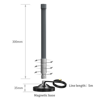 IN865 India Market LoRa IoT Antenna Fiberglass and Copper Material IP67 Outdoor Weatherproof Antenna