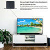 Mount Type 3M Sticker 28dBi Flat Indoor DTV Antenna for VHF174-230MHZ/UHF470-862Mhz