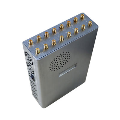 18W Output Power Handheld Signal Detector with 18 Channels and 2-25m Jamming Distance