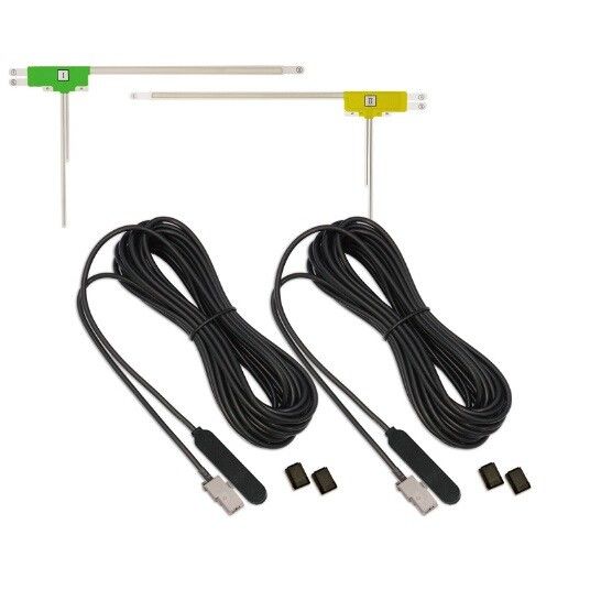 10dBi Gain Japan Wireless DAB ISDB-T DVB-T Car Film VHF UHF Car Digital TV Antenna
