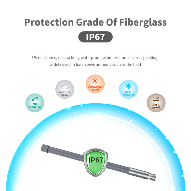 Outdoor 5.8dBi 6dBi 8dBi 15dBi 868MHz/915MHz Lora Antenna with Vertical Polarization