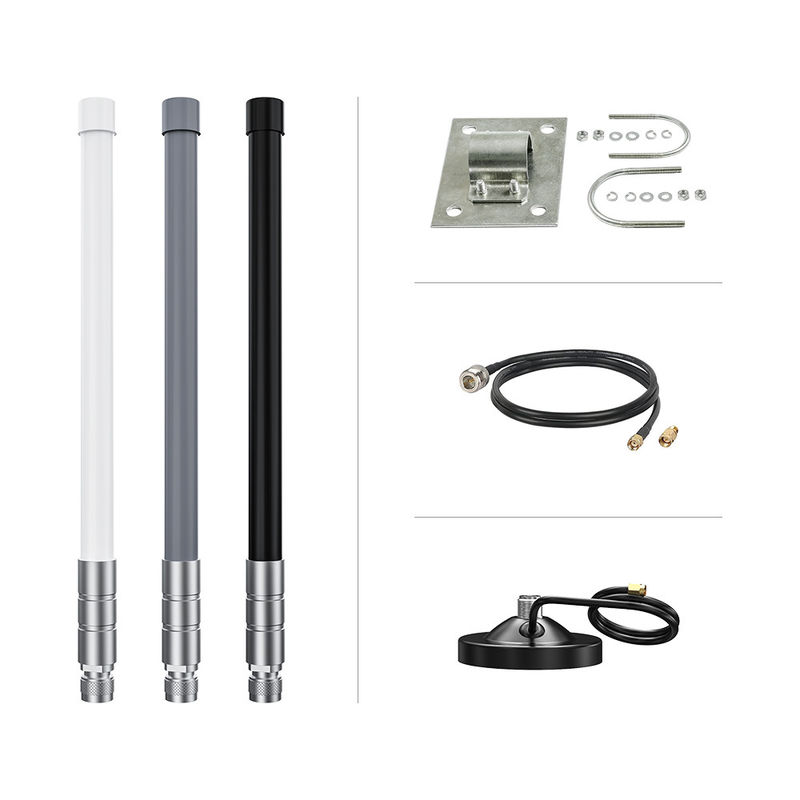 N-Female Connector Outdoor Fiberglass Base Antenna for 868MHz and 915MHz Communication